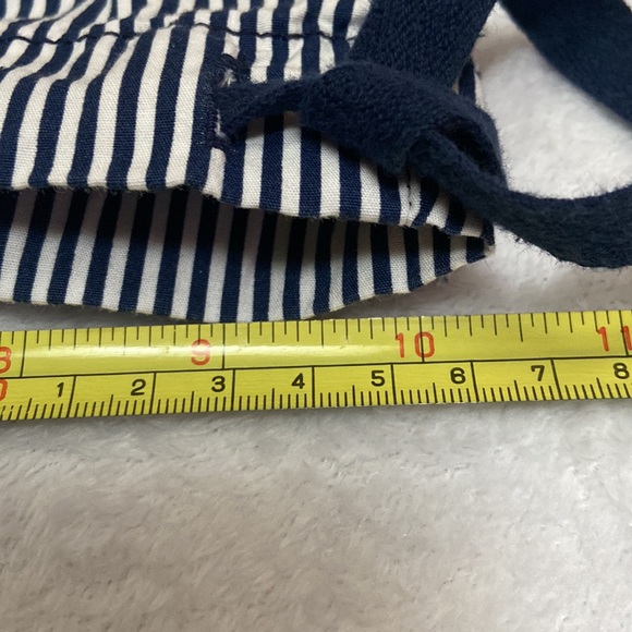 St.John’s Bay Size 16 Striped Shorts Navy & White - Picture 10 of 10